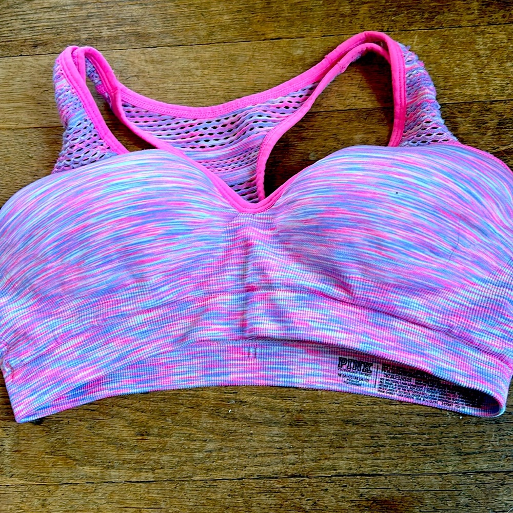 Victoria’s Secret Pink racerback sports bra